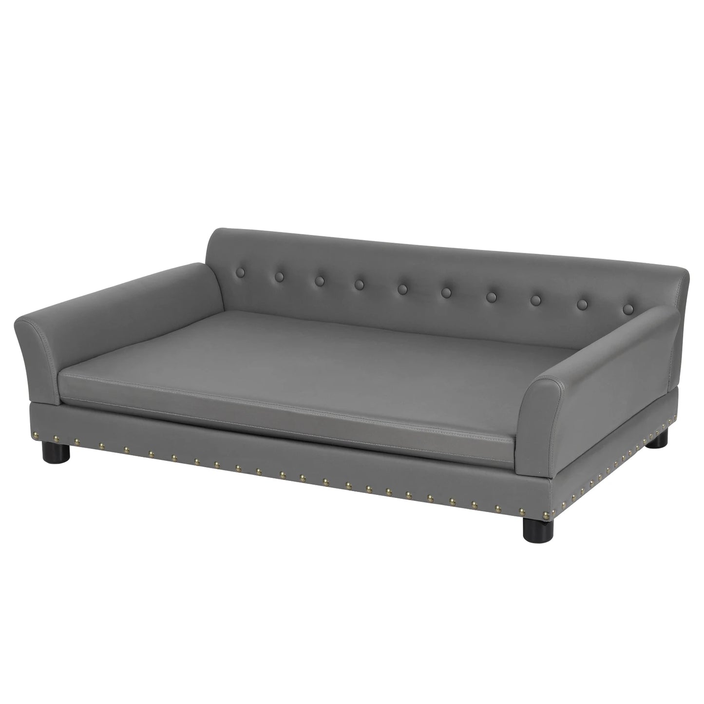 BINGOPAW Waterproof Elevated Rectangle Dog Bed Sofa For Pets