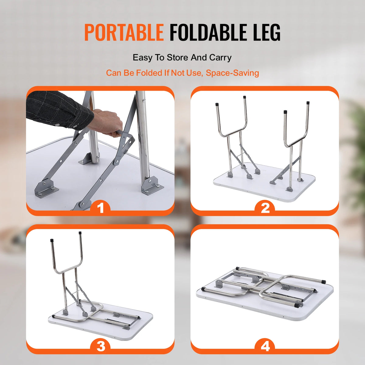 SucceBuy Foldable Dog Grooming Table With Adjustable Arms